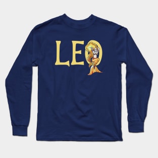 Leo Mermaid Long Sleeve T-Shirt